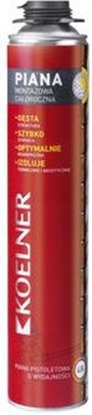 Изображение Koelner Piana montaowa poliuretanowa pistoletowa caoroczna 750ml (RPP-45-K)