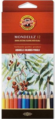 Picture of Koh I Noor Kredki akwarelowe 12 kolorw Mondeluz
