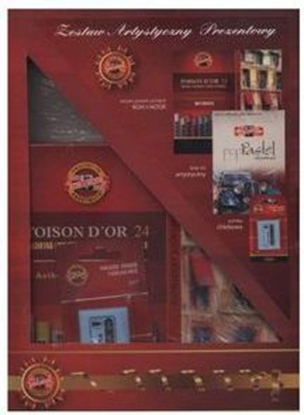 Picture of Koh I Noor Zestaw do malowania: pastele suche+blok+gumka (174122)