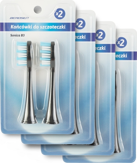 Picture of Kocówka Berdsen do szczoteczki sonicznej Berdsen B3 8 szt.