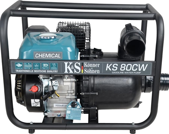 Изображение Könner & Söhnen KÖNNER & SÖHNEN POMPA SPALINOWA DO RODKÓW CHEMICZNYCH KS 80CW 1000 l/min KS80CW