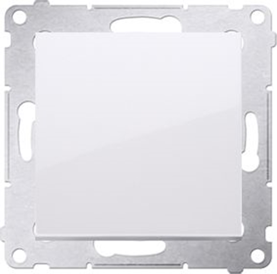 Picture of Kontakt-Simon Przycisk pojedynczy Simon 54 rozwierny 10AX 250V biay (DPR1.01/11)