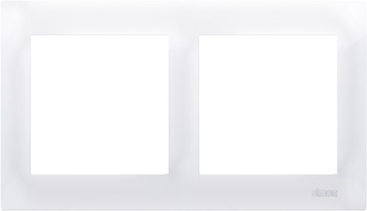 Attēls no Kontakt-Simon Ramka 2-krotna 54 Premium do puszek karton-gips biay (DRK2/11)