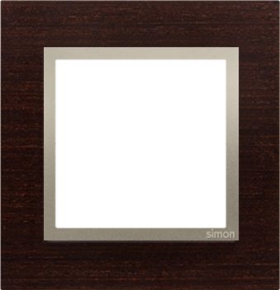 Attēls no Kontakt-Simon Ramka pojedyncza Simon 54 drewniana zote wenge (DRN1/85)