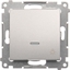 Picture of Kontakt-Simon Simon 54 Przycisk /wiato/ z podwietleniem LED 16AX 250V srebrny mat DS1AL.01/43