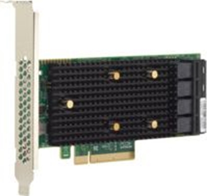 Изображение Kontroler BROADCOM PCIe 3.1 x8 - 4x SFF-8643 HBA 9400-16i (05-50008-00)