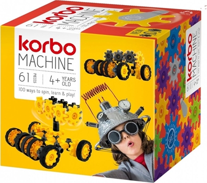 Picture of Korbo Klocki Machine 61 elementów