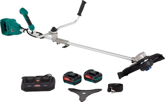 Picture of NAC Kosa BKB-2B40-LI-2x20V NAC Akumulatorowa + 2x Akumulator 4,0 Ah + adowarka podwójna