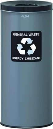 Picture of Kosz na mieci ALDA szary (A651D-10)