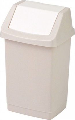 Picture of Kosz na mieci Curver uchylny kremowy (04042-844-65)