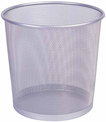 Picture of Kosz na mieci Q-Connect 12L srebrny (KF00850)