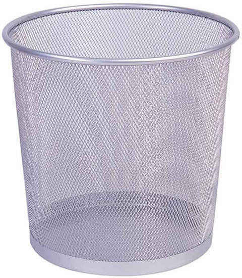 Picture of Kosz na mieci Q-Connect 12L srebrny (KF00850)