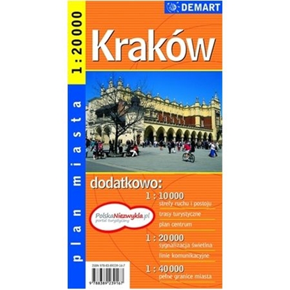 Picture of Kraków - plan miasta 1:20 000 (3963)