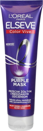 Picture of L’Oreal Paris Elseve Color-Vive Purple Maska do włosów przeciw żółtym i miedzianym odcieniom 150ml