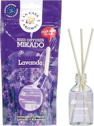 Picture of La Casa de los Aromas LA CASA DE LOS AROMAS_Olejek aromatyczny z patyczkami Lawenda 30ml