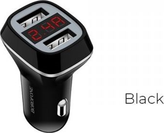 Изображение adowarka Borofone 2x USB-A 2.4 A  (BFO-BZ3-B)