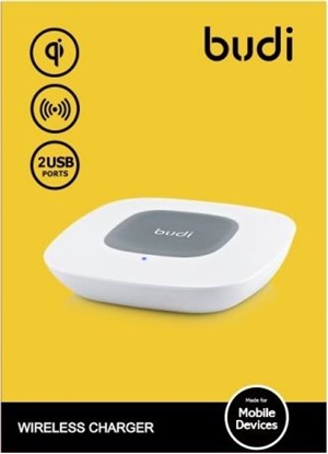 Picture of adowarka Budi BDG3A2000W Indukcyjna 2x USB-A 1 A (BDG3A2000W)