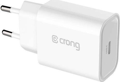 Attēls no adowarka Crong Travel Charger 1x USB-C 3 A (CRG-TUSBC20-WHI)