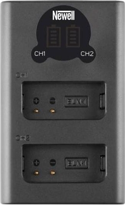 Изображение Ładowarka do aparatu Newell Ładowarka dwukanałowa Newell DL-USB-C do akumulatorów BLN1