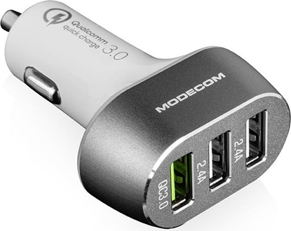 Attēls no adowarka Modecom MC-CU3 3x USB-A 3 A  (ZT-MC-CU3-05)