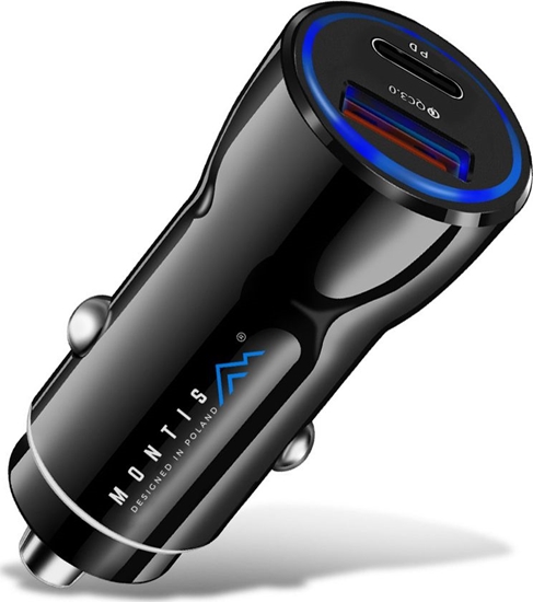 Изображение adowarka Montis MT010 1x USB-A 1x USB-C 3 A  (MT010)