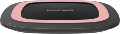 Picture of RealPower Ladegerät FreeCharge-10 + Adapter  schwarz/rosa
