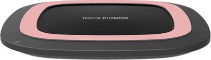 Изображение Realpower Ladegerät FreeCharge-10 + Adapter  schwarz/rosa