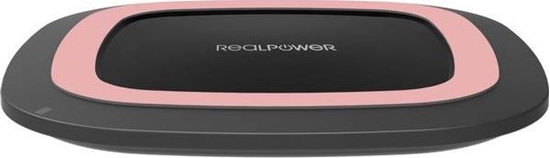 Изображение Realpower Ladegerät FreeCharge-10 + Adapter  schwarz/rosa