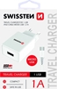 Изображение Swissten Travel Charger Smart IC USB 1A + Data Cable USB / Micro USB 1.2m
