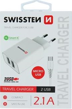 Picture of adowarka Swissten 2x USB-A 3 A (22051000)