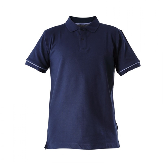 Picture of Lahti Pro Koszulka baweniana polo granatowa 220g XL (L4030504)