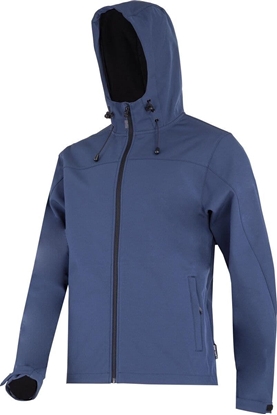 Picture of Lahti Pro KURTKA SOFTSHELL Z KAPT. GRANATOWA, "3XL", CE, LAHTI