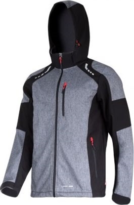 Picture of Lahti Pro Kurtka Softshell z Kapturem Szaro-czarwona L (L4092303)