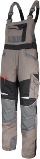 Picture of Lahti Pro Ogrodniczki Khaki-czarne ze Wstawkami ze Stretchu L (L4060903)