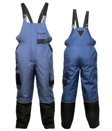 Picture of Lahti Pro Ogrodniczki zimowe niebieskie rozmiar XL L4110104