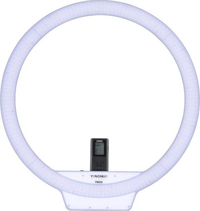Attēls no Lampa piercieniowa Yongnuo YN608 - WB (3200 K - 5500 K)