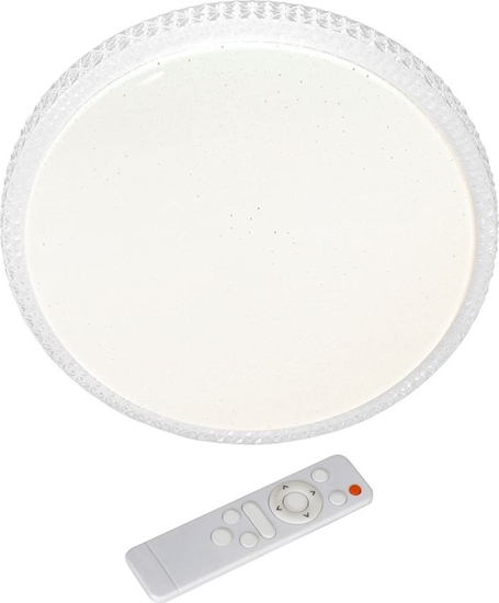 Picture of Lampa sufitowa Milagro Lampa sufitowa z tworzywa sztucznego biaa Milagro CRUZ ledowa ML4219