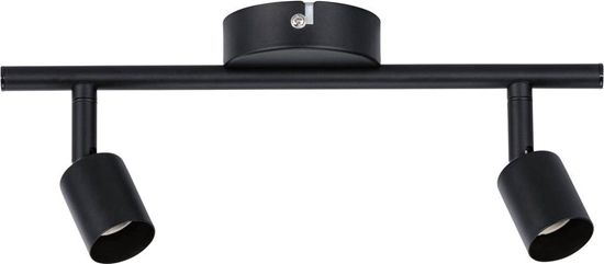 Picture of Lampa sufitowa Paulmann Spotlight Carolina max 2x10W GU10 schwarz matt 230V Metall