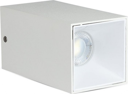 Изображение Lampa sufitowa V-TAC spot sufitowy VT-882 GU10 35W IP20 kwadrat 14 x 7,4 cm biay