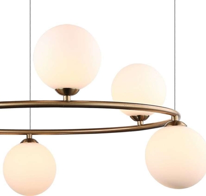 Attēls no Lampa wiszca Italux Amily MDM-3974/6 BRO