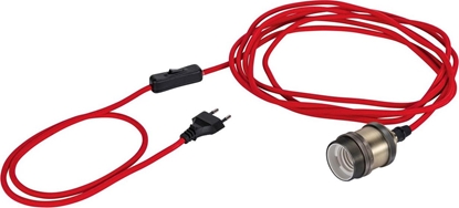 Picture of Lampa wiszca Paulmann Neordic Eldar lampa wiszca z wcznikiem max 1x20W E27 Czerwony/Brüniert 230V Metall