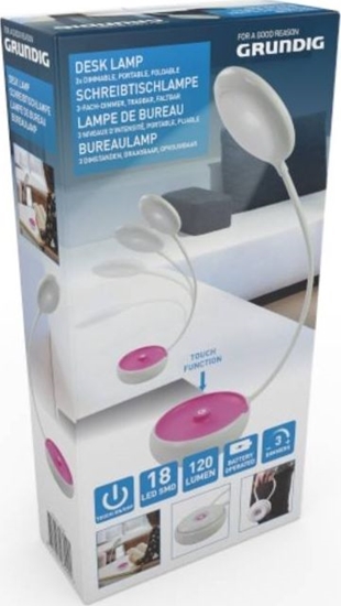 Picture of Lampka biurkowa Grundig róowa  (8711252032290PINK)