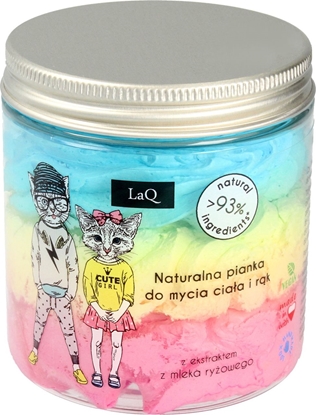 Picture of LaQ Naturalna pianka do mycia ciaa i rk dla dzieci
