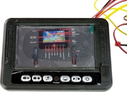 Attēls no Lean Cars Panel muzyczny LCD MP4 do Range Rover DK-RR999