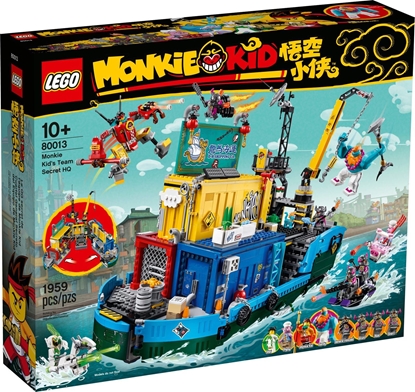 Attēls no LEGO 80013 Monkie Kid’s Team Secret HQ Constructor