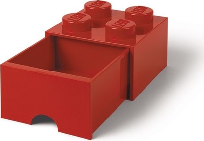 Attēls no LEGO Room Copenhagen Brick Drawer 4 pojemnik czerwony (RC40051730)