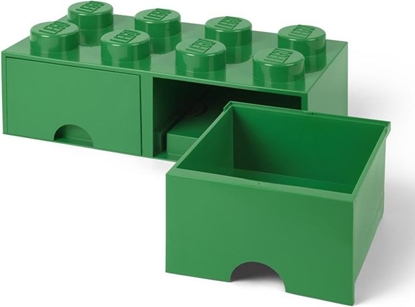 Attēls no LEGO Room Copenhagen Brick Drawer 8 pojemnik zielony (RC40061734)