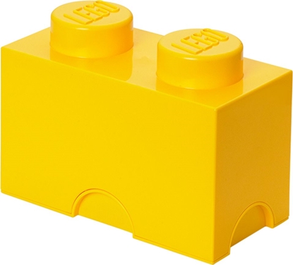 Picture of LEGO Room Copenhagen Storage Brick 2 pojemnik żółty (RC40021732)