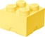 Picture of LEGO Room Copenhagen Storage Brick 4 pojemnik żółty (RC40031741)