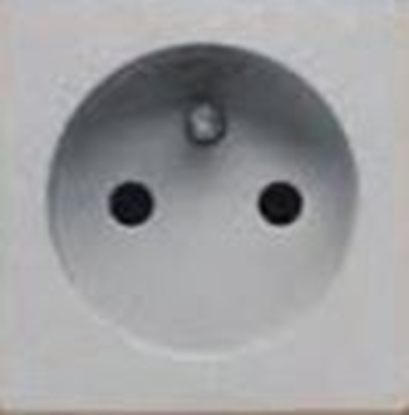 Picture of Legrand Gniazdo 2P+Z z przeson biae (753180)